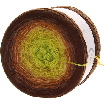 Příze Dubajská čokoláda 3 nitka 1500 m - Misha style příze