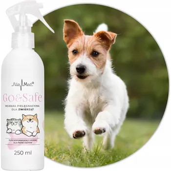 Antiparazitikum pro psa Ochranný sprej na procházky AlleMed Go&Safe proti blechám a parazitům 250 ml