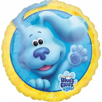 Balónek Fóliový balónek Amscan Blue's Clues - Všichni spolu, 45 cm (18")