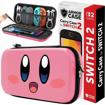 Herní konzole ArmorCase® Zesílené pouzdro pro Nintendo Switch 2 limitovaná edice Kirby