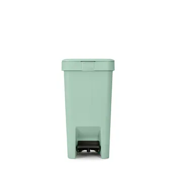 Odpadkový koš Brabantia StepUp pedálový koš - 10 L, nefritově zelená