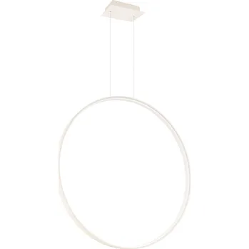 Závěsné LED svítidlo RIO 78 béžové moderní do obýváku a jídelny, nastavitelné 78 cm