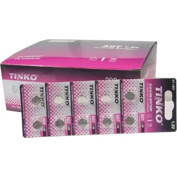 Článková baterie Baterie TINKO LR43 (AG12,LR1142,GP386) alkalická, balení 200ks