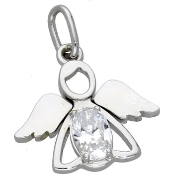 Přívěsek Goldstore Anděl z bílého zlata Váha: 1.36 g