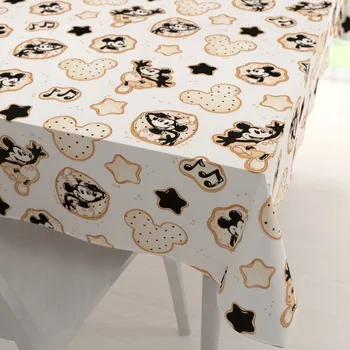 ubrus Dětský bavlněný obdélníkový ubrus Sandra SA-642 Veselý myšák Miky 50x100 cm