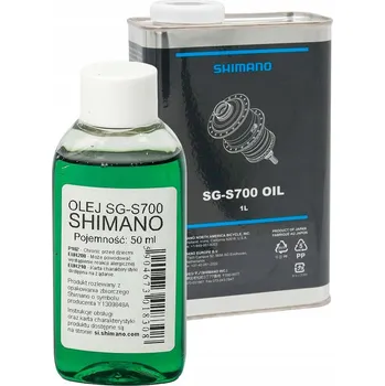 Náboj kola Univerzální olej Shimano Olej Shimano pro náboje, speciálně pro více rychlostní náboj Alfine SG-S700, zelený, 50 ml