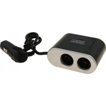 Rozbočovač autozapalovače s USB 1A a vypínači