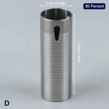 Airsoft CNC ocelový válec s žebrováním pro chlazení | airsoft díl, sportovní příslušenství - D