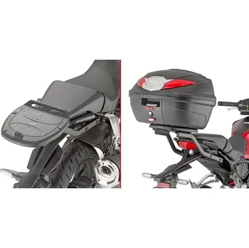 Zavazadlo na motocykl Sr1169 nosič pro Honda CB 125 R (18-25)/CB 300 R (18-25) pro Monolock kufry