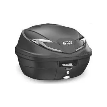 Zavazadlo na motocykl B360Nt2 kufr Givi černý (Monolock s vlastní plotnou) s čirými odrazkami, objem 39 ltr.