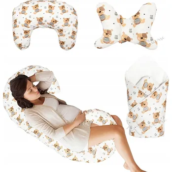 Polštář Polštář na spaní BabyUniverse – silikonová kulička (vlákno)