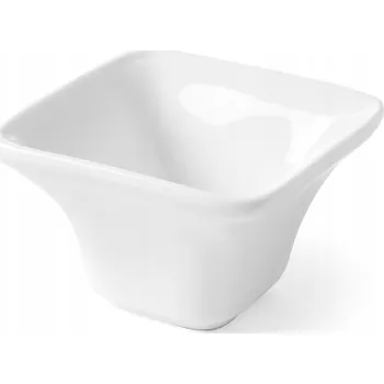 Misky na pochutiny Cuadrado TAPAS MINI porcelánová sada 6 Ks. - Hendi 78