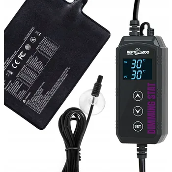 Topení do terária VYHŘÍVACÍ PODLOŽKA VODOTĚSNÁ SONDA PRO PLAZY