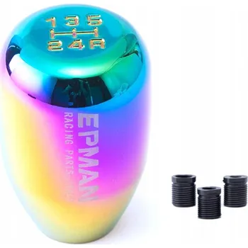 Hlavice řadicí páky HLINÍKOVÁ RUKOJEŤ ŘADÍCÍ PÁKY NEOCHROME 5 RYCHLOSTÍ