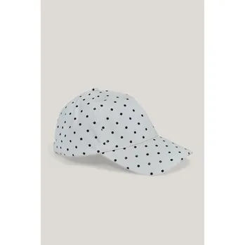 Kšiltovka KŠILTOVKA GANT DOT PRINT COTTON TWILL CAP EGGSHELL