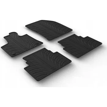 autokoberec Gumové autokoberce Gledring 4 ks