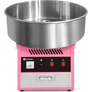 Výrobník cukrové vaty STROJ NA CUKROVOU VATU ELEKTRICKÝ GASTRONOMICKÝ PRO DĚTI 1200W HENDI