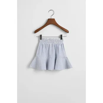 Dívčí sukně SUKNĚ GANT STRIPED SEERSUCKER SKIRT RICH BLUE