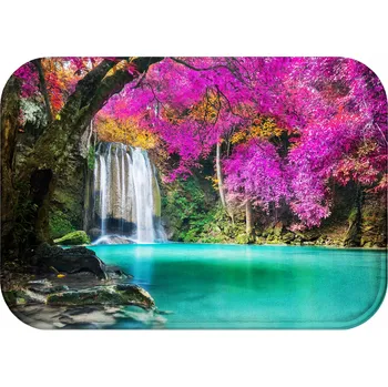 Rohožka KOUPELNOVÁ PŘEDLOŽKA MĚKKÁ OBDÉLNÍKOVÁ HIT PŘÍRODA ROHOŽKA 40x60 RYCHLESCHNOUCÍ