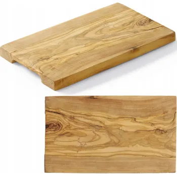 Kuchyňské prkénko Obdélníkové prkénko na servírování z olivového dřeva 250 x 150 x 18 mm - Hendi