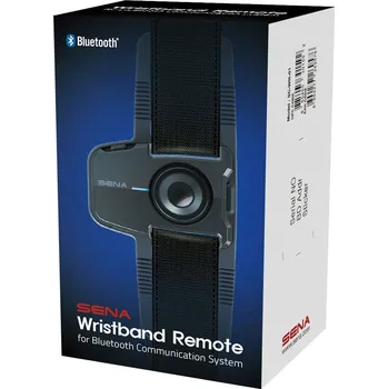 Interkom na motorku SENA dálkové ovládání WRISTBAND REMOTE black