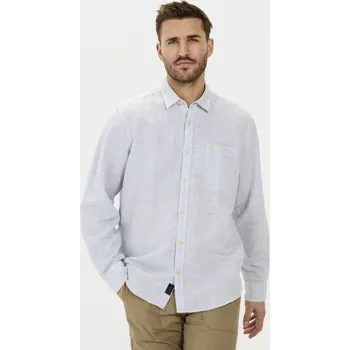 Pánská košile KOŠILE CAMEL ACTIVE LONGSLEEVE SHIRT SMOKE BLUE