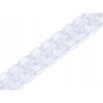 Řasící stuha na záclony FM050-2S monofilament 1:2,5 Smok + poutka