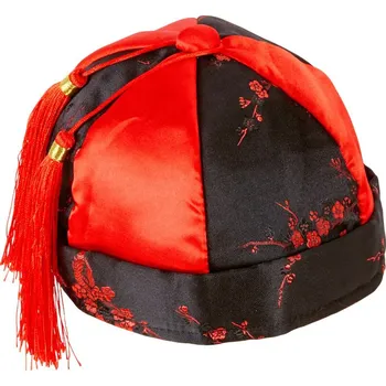 Karnevalový kostým Čínský klobouk s třapcem