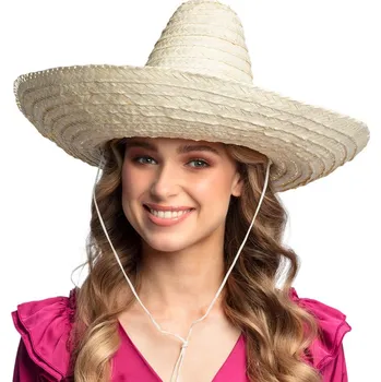 Karnevalový kostým Mexické sombréro slamák Puebla
