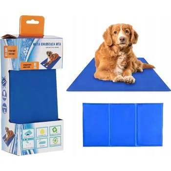 Pelíšek pro psa CHLADÍCÍ PODLOŽKA PRO PSA KOČKU PELÍŠEK GELOVÁ 50x40 cm shih tzu york buldok