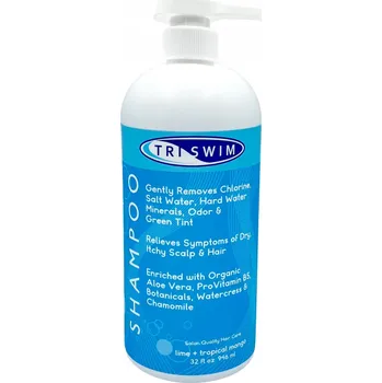 Šampon Triswim Šampon na odstranění chloru Limetka a mangem pro plavce 946 ml