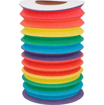 Karnevalový kostým Papírový lampion válec průměr 16 cm