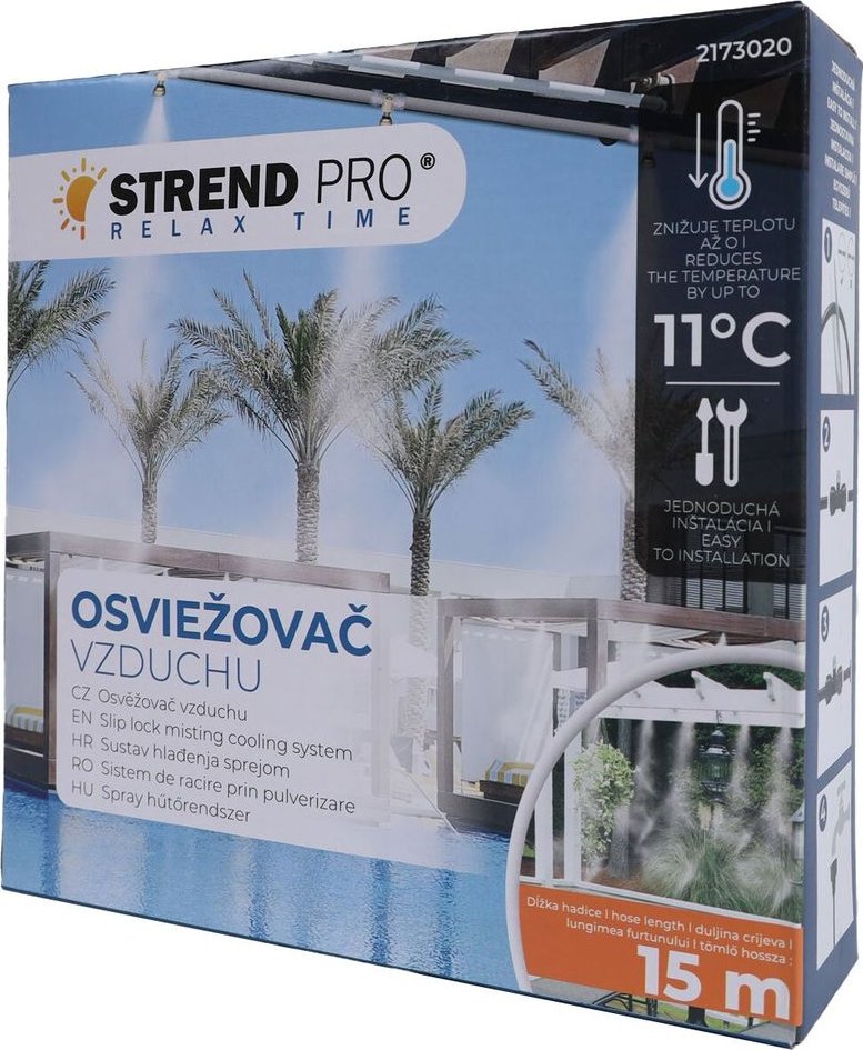 Strend Pro Vodní mlha, 15 m, montáž bez nářadí 2173020