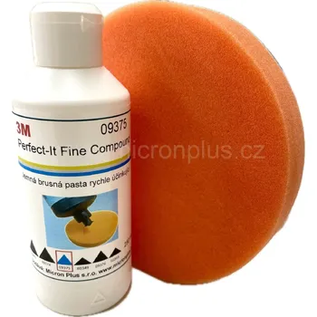 Sada pasta 3M Perfect-it Fine 09375 125ml + molitanový kotouč 150x25