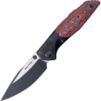 kapesní nůž Real Steel Hoeft | S35VN | Titan & Fatcarbon RE-7901DR