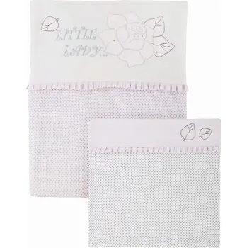 Povlečení Sada povlečení Ewa Collection 60 x 70 cm fialová