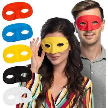 Karnevalový kostým Škraboška různé barvy