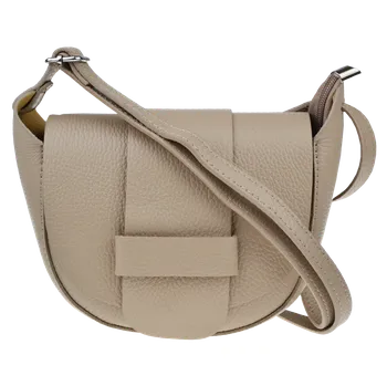 Kabelka NovaKabelka.cz Kožená italská crossbody kabelka Roberta Taupe