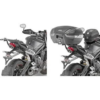 Zavazadlo na motocykl 6412FZ montážní sada Triumph Street Triple 765 (17-19)/765 (20) pro M5,M7,M8,M9,M5M,M6M