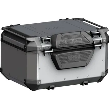 Zavazadlo na motocykl E158 opěrka Givi pro celohliníkový topcase Obk 58 Trekker Outback, dvoudílná
