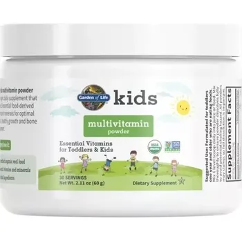 Zdraví Kids Organic Multivitamin v prášku - 60g (Dětské multivitamíny pro batolata a děti)