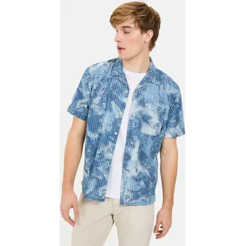 KOŠILE CAMEL ACTIVE SHORTSLEEVE SHIRT DARK INDIGO