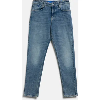 Pánské džíny DŽÍNY KARL LAGERFELD JEANS KLJ SLIM DENIM STONE WASHED MID BLUE