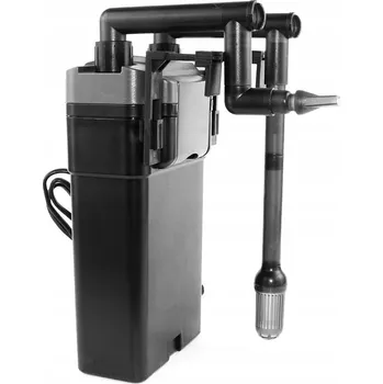 Akvarijní filtr Závěsný filtr KUBELKA SLIM PLOCHÝ pro akvárium 30-100L, 500L/H, košíky