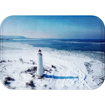 Koupelnová předložka KOUPELNOVÁ PŘEDLOŽKA MĚKKÁ OBDÉLNÍKOVÁ PŘÍRODA 40x60 RYCHLESCHNOUCÍ PODLOŽKA HIT