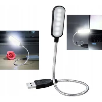 Lampička FLEXIBILNÍ USB LED LAMPIČKA K LAPTOPU SILNÁ CESTOVNÍ