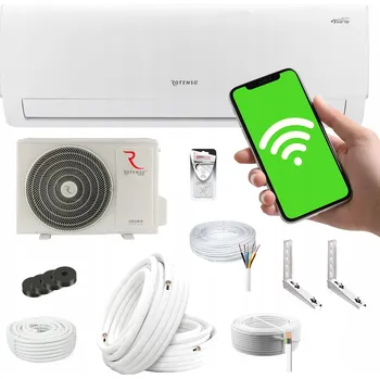 Klimatizace Klimatizace Rotenso UKURA 3,5kW pro 40m2 SADA 3m Samostatné Tepelné Čerpadlo