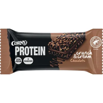 Čokoládová tyčinka Cukrovinky tyč.Corny Protein Crunch&Cream čokoláda 35g