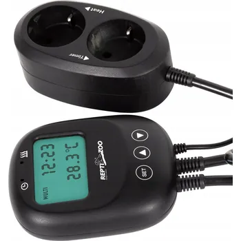 TERMOSTAT DO TERÁRIA AKVÁRIA S PROGRAMÁTOREM REGULÁTOR TEPLOTY