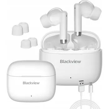 Sluchátka Blackview BLUETOOTH SLUCHÁTKA bílá TWS AirBuds 4